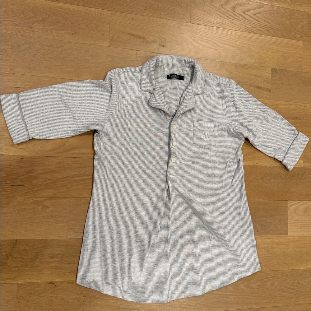 Ralph Lauren Gray Pajama Dress